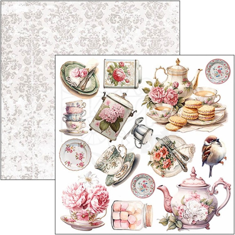 Zestaw papierów do scrapbookingu 15x15 Timeless Moments 24szt CBQE083 Ciao Bella