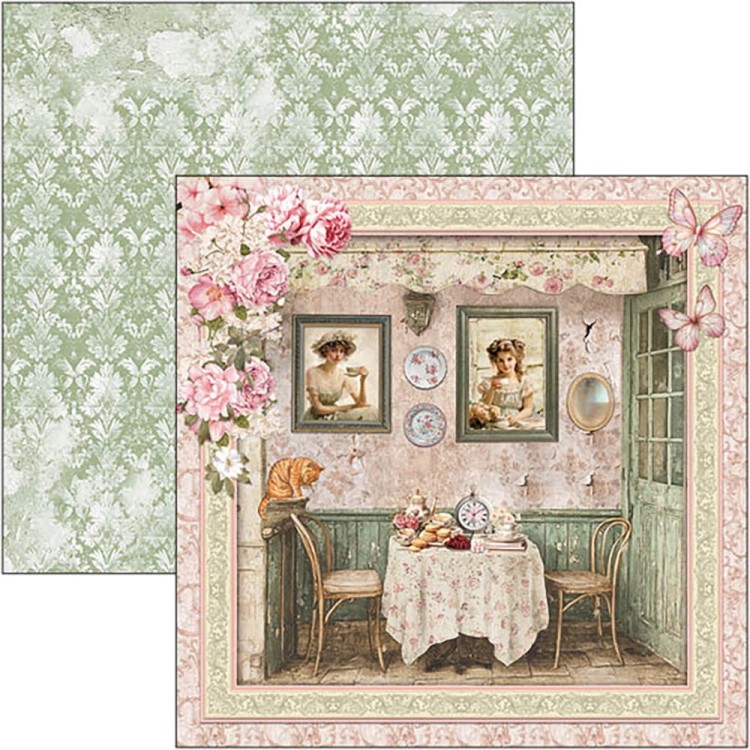 Zestaw papierów do scrapbookingu 20x20 Timeless Moments 12szt CBH083 Ciao Bella