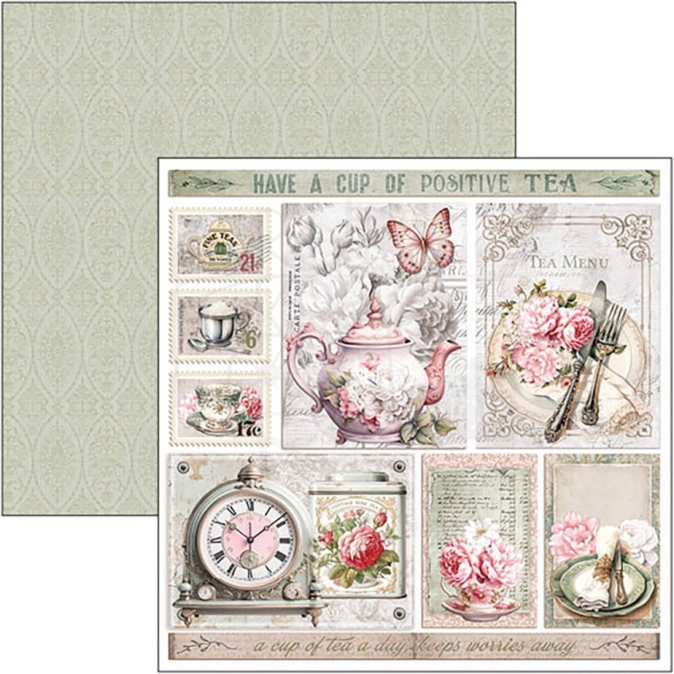 Zestaw papierów do scrapbookingu 20x20 Timeless Moments 12szt CBH083 Ciao Bella