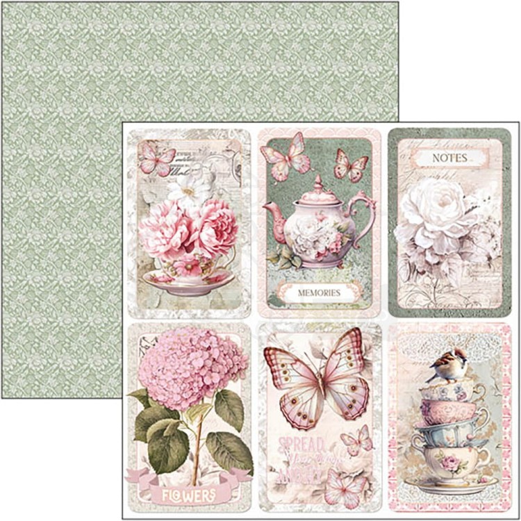 Zestaw papierów do scrapbookingu 20x20 Timeless Moments 12szt CBH083 Ciao Bella