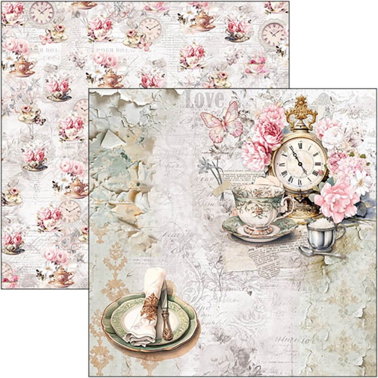 Zestaw papierów do scrapbookingu 20x20 Timeless Moments 12szt CBH083 Ciao Bella