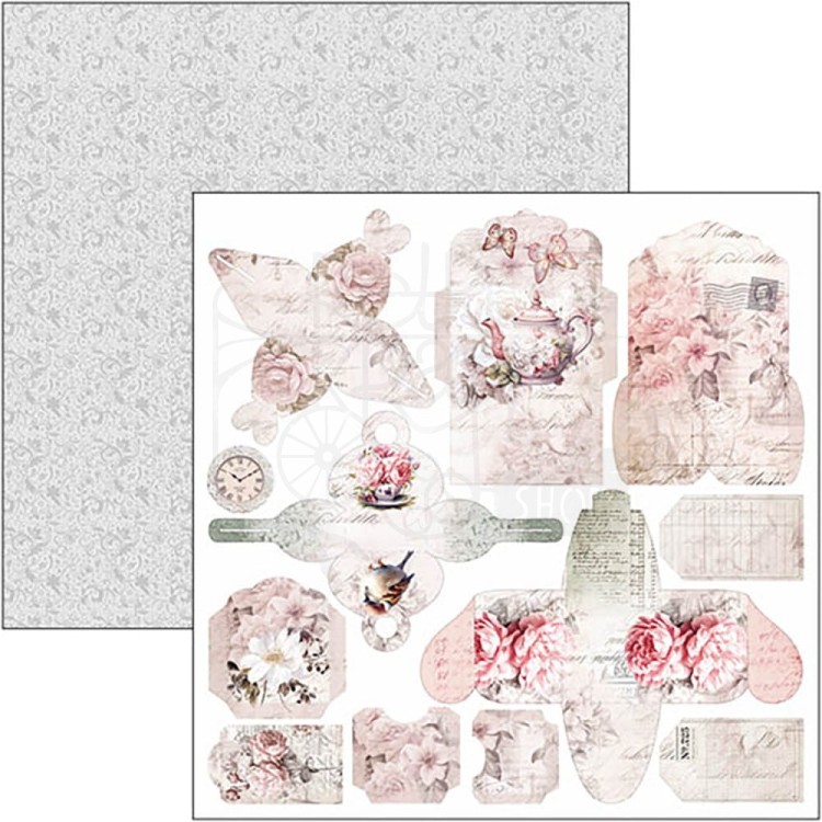 Zestaw papierów do scrapbookingu 30x30 Timeless Moments 12szt CBPM083 Ciao Bella