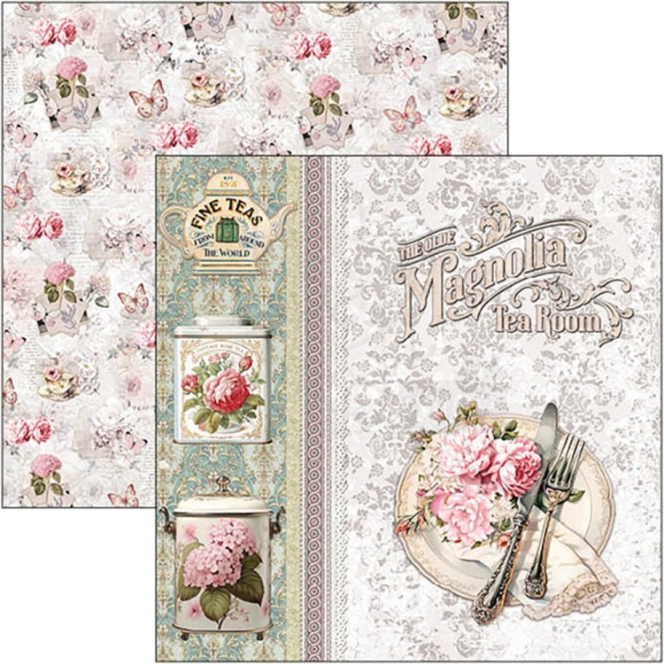 Zestaw papierów do scrapbookingu 30x30 Timeless Moments 12szt CBPM083 Ciao Bella