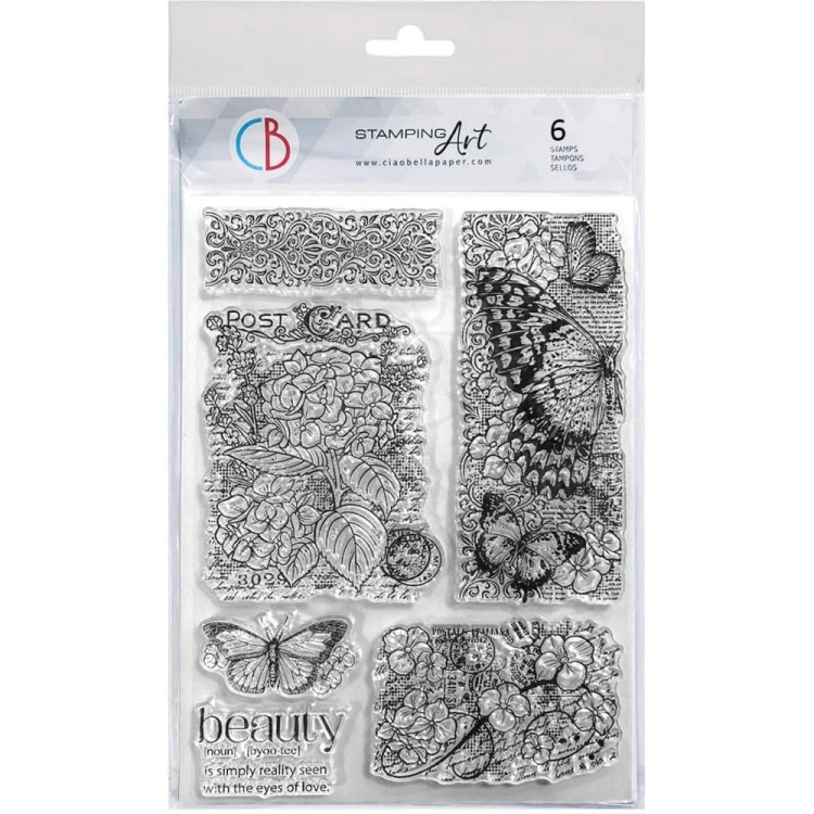Stempel akrylowy 15x21cm Timeless Moments PS8112 Ciao Bella