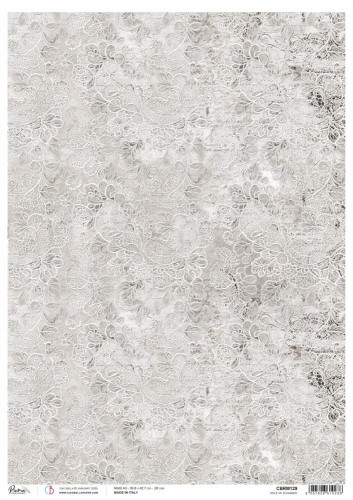 Papier ryżowy do decoupage A3 Timeless Moments Veils of Elegance CBRM129 Ciao Bella