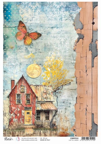 Papier ryżowy do decoupage A4 Majestic Dream Lost in a dream CBRP532 Ciao Bella