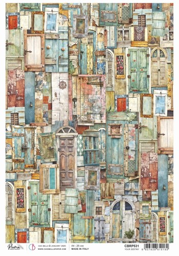 Papier ryżowy do decoupage A4 Majestic Dream Your destiny CBRP531 Ciao Bella