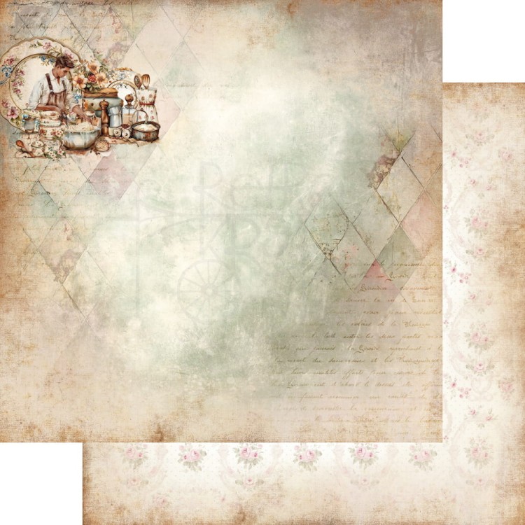 Zestaw papierów do scrapbookingu 20x20 Recipe for Happiness AA-RFH-08 Alchemy of Art