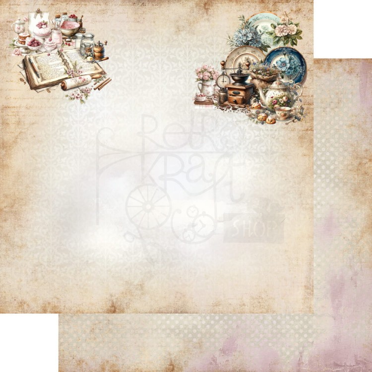 Zestaw papierów do scrapbookingu 20x20 Recipe for Happiness AA-RFH-08 Alchemy of Art