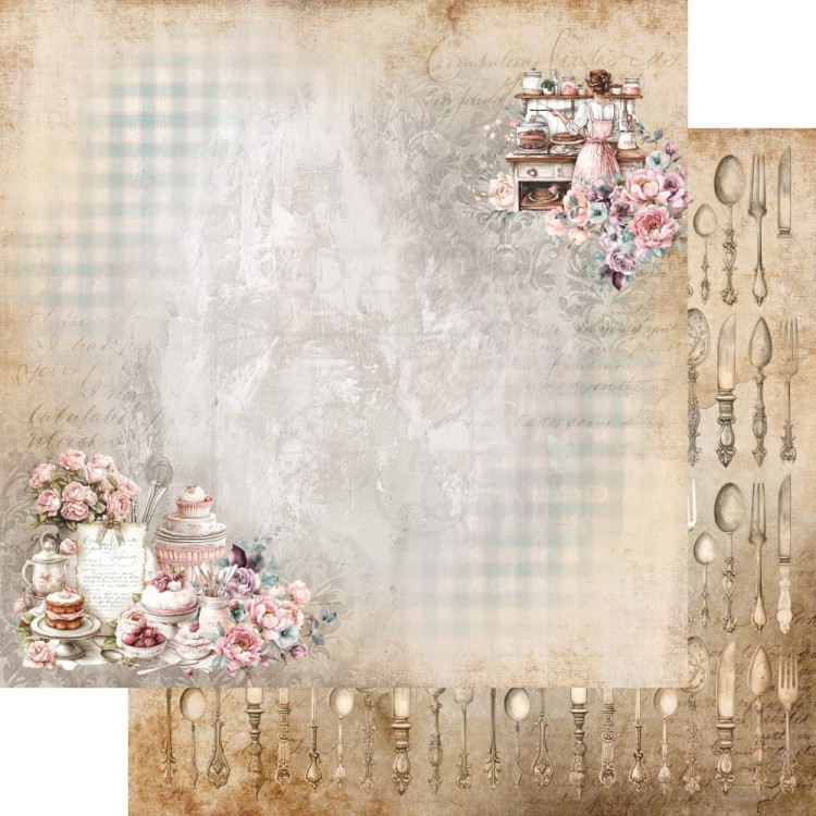 Zestaw papierów do scrapbookingu 30x30 Recipe for Happiness AA-RFH-07 Alchemy of Art