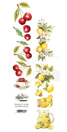 Pasek 5x30 Recipe for Happiness Czereśnie i cytryny AA-RFH-ext-02 Alchemy of Art