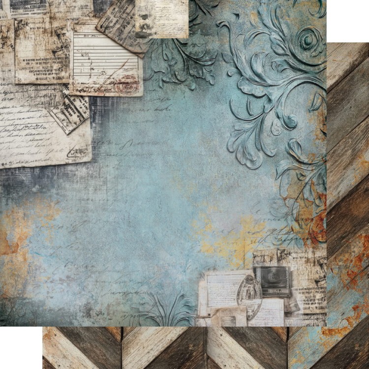 Zestaw papierów do scrapbookingu 30x30 Adventure Men AA-AM-07 Alchemy of Art