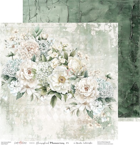Zestaw papierów do scrapbookingu 30x30 Cherished Memories  CC-C72-CHM-00 Craft O'Clock