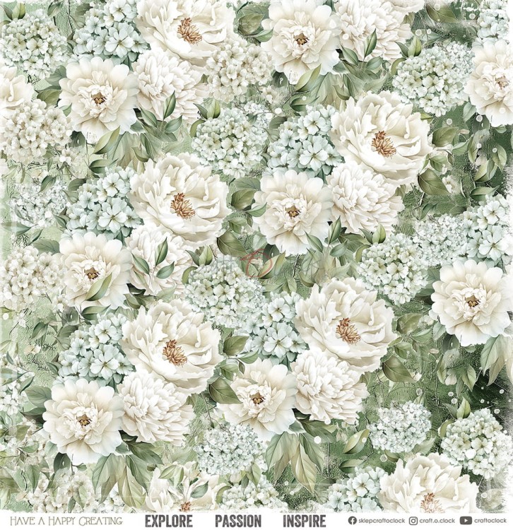 Zestaw papierów do scrapbookingu 30x30 Cherished Memories  CC-C72-CHM-00 Craft O'Clock