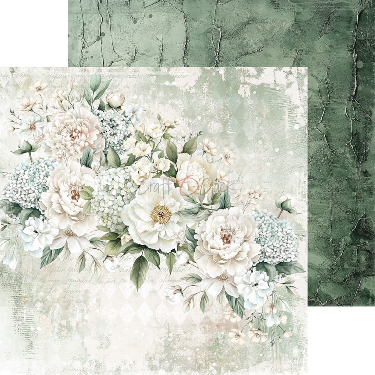 Zestaw papierów do scrapbookingu 20x20 Cherished Memories  CC-C72-CHM-07 Craft O'Clock