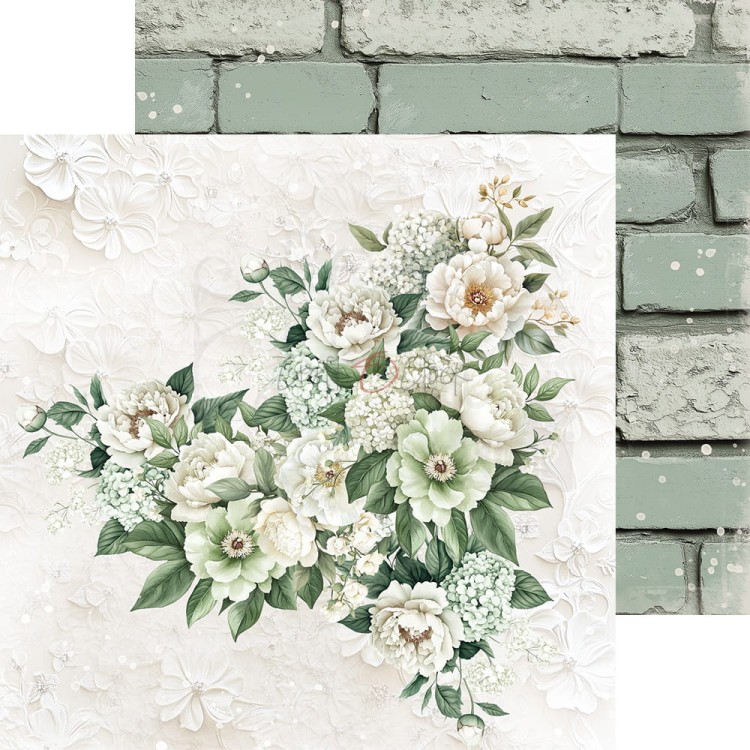 Zestaw papierów do scrapbookingu 20x20 Cherished Memories  CC-C72-CHM-07 Craft O'Clock
