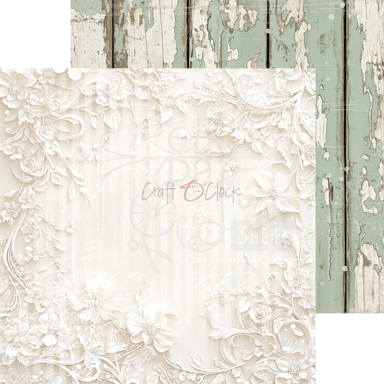 Zestaw papierów do scrapbookingu 20x20 Cherished Memories - Basic CC-C72-CHM-08 Craft O'Clock