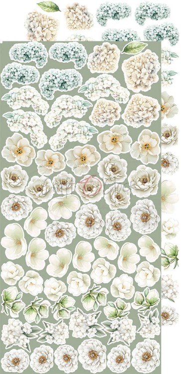 Zestaw dodatków 15x30 Cherished Memories - Flowers CC-C72-CHM-11 Craft O'Clock