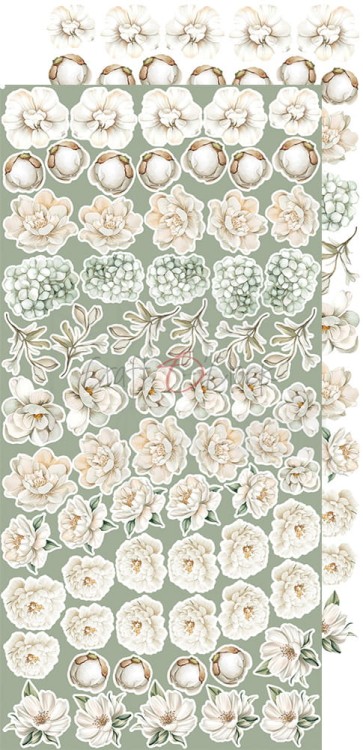 Zestaw dodatków 15x30 Cherished Memories - Flowers CC-C72-CHM-11 Craft O'Clock