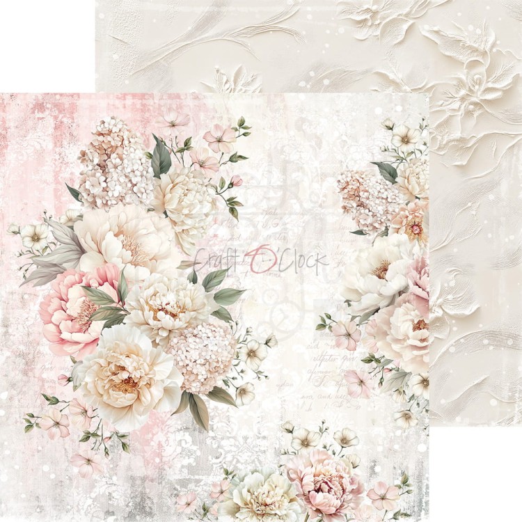 Zestaw papierów do scrapbookingu 20x20 Rose Emotions  CC-C73-RE-07 Craft O'Clock