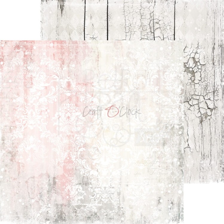 Zestaw papierów do scrapbookingu 20x20 Rose Emotions - Basic CC-C73-RE-08 Craft O'Clock