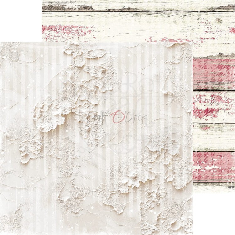 Zestaw papierów do scrapbookingu 20x20 Rose Emotions - Basic CC-C73-RE-08 Craft O'Clock