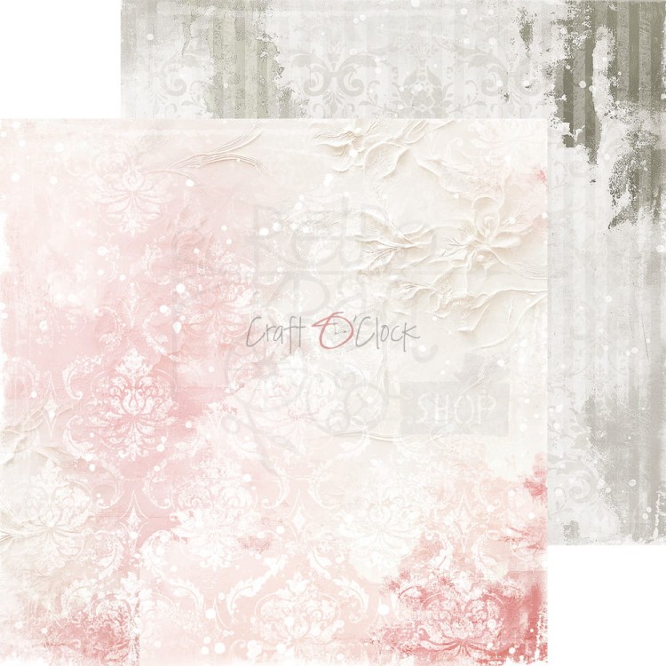 Zestaw papierów do scrapbookingu 20x20 Rose Emotions - Basic CC-C73-RE-08 Craft O'Clock