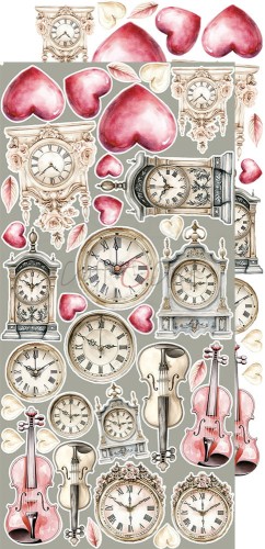 Zestaw dodatków 15x30 Rose Emotions - Emotions CC-C73-RE-12 Craft O'Clock