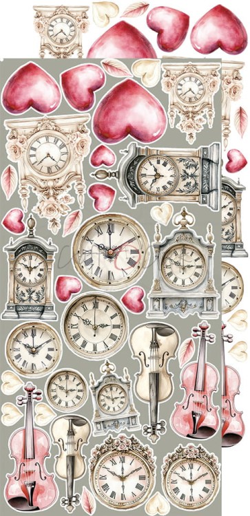 Zestaw dodatków 15x30 Rose Emotions - Emotions CC-C73-RE-12 Craft O'Clock