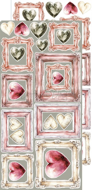 Zestaw dodatków 15x30 Rose Emotions - Emotions CC-C73-RE-12 Craft O'Clock