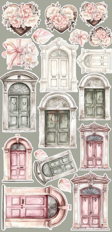 Zestaw dodatków 15x30 Rose Emotions - Emotions CC-C73-RE-12 Craft O'Clock