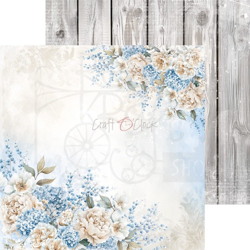Zestaw papierów do scrapbookingu 20x20 Something Blue CC-F38-SBL-07 Craft O'Clock