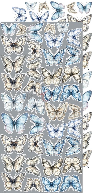 Zestaw dodatków 15x30 Something Blue - Something CC-F38-SBL-12 Craft O'Clock