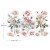 Rub-on transfer 15x30 Blush Symphony 3 arkusze 674632 Prima