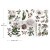 Rub-on transfer 15x30 Secret Garden 3 arkusze 674540 Prima