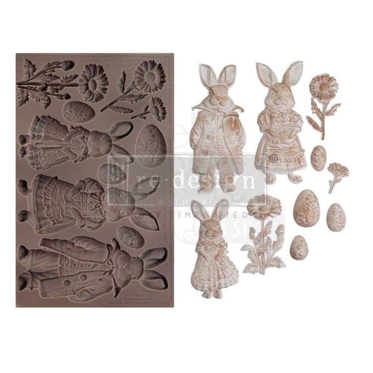 Foremka silikonowa 20x13 Springtime Bunny 675967 Prima