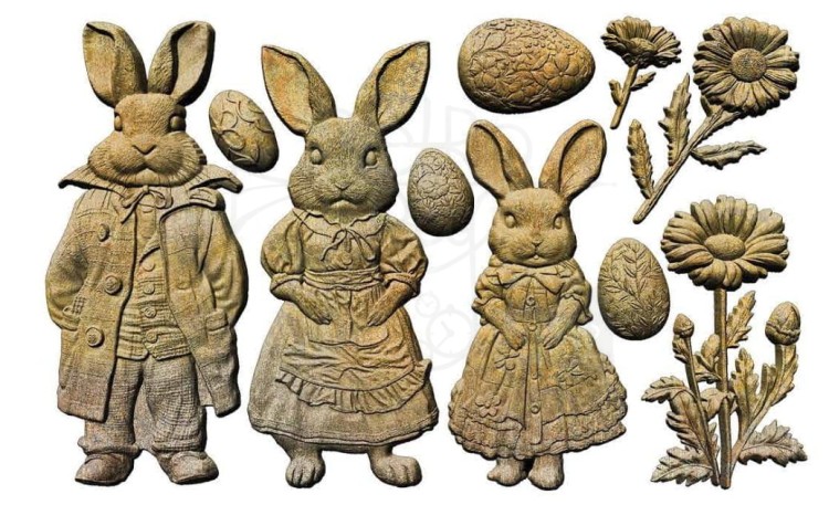 Foremka silikonowa 20x13 Springtime Bunny 675967 Prima
