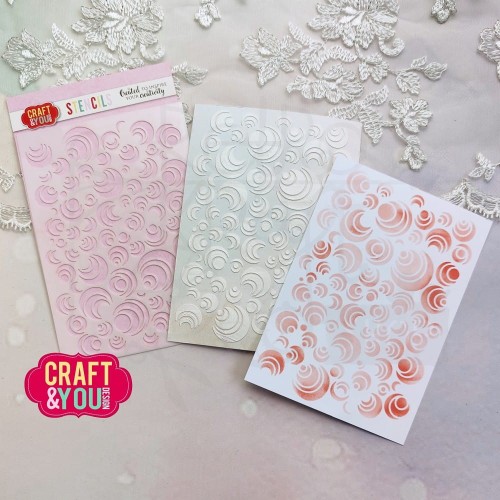 Szablon maska A6 Koła SC005 Craft&amp;You Design