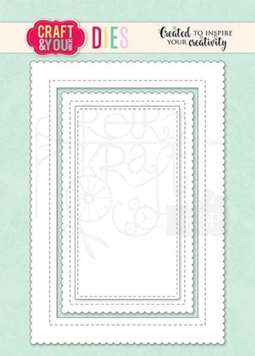 Wykrojniki Herbatnikowa Foto Ramka 10x15 cm CW330 Craft&amp;You Design
