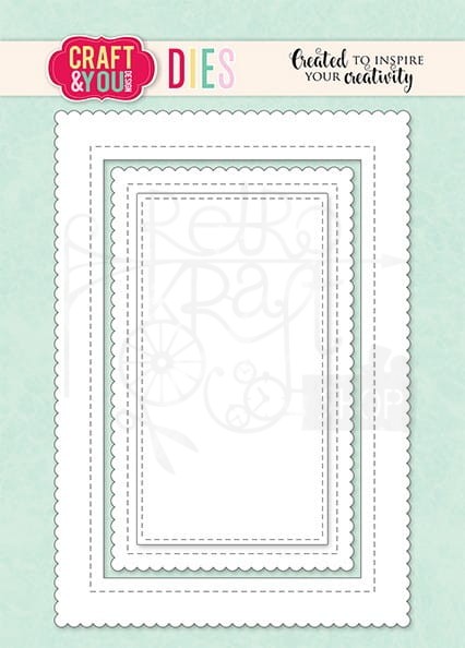Wykrojniki Herbatnikowa Foto Ramka 10x15 cm CW330 Craft&amp;You Design