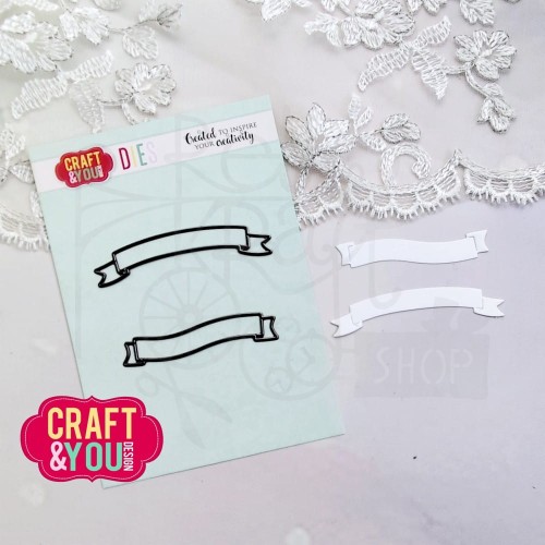Wykrojniki Mini Banerki CW326 Craft&amp;You Design
