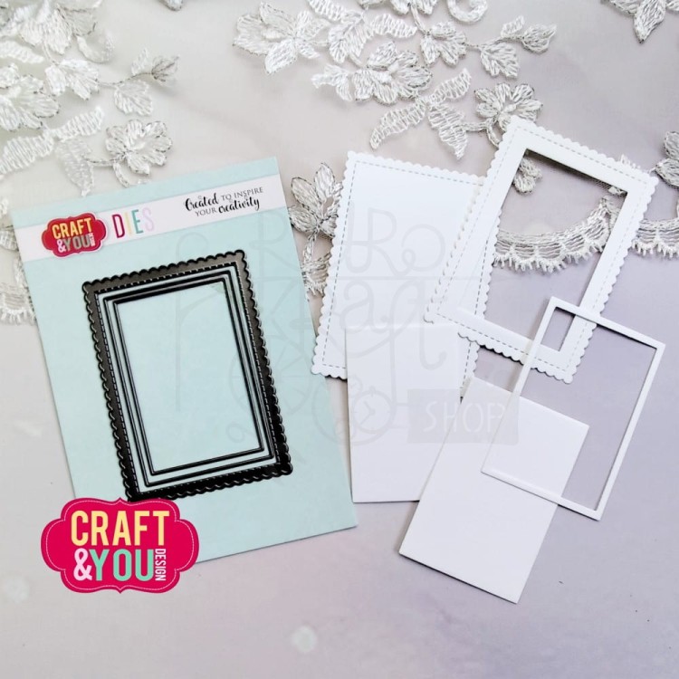 Wykrojniki Herbatnikowa ramka CW323 Craft&amp;You Design