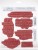 Stempel gumowy kauczukowy Faded Type CMS397 Tim Holtz Stampers Anonymous