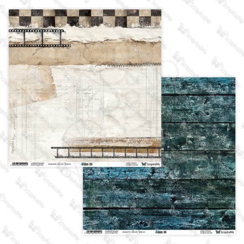 Papier do scrapbookingu 30x30 4 him 03/04 ScrapAndMe