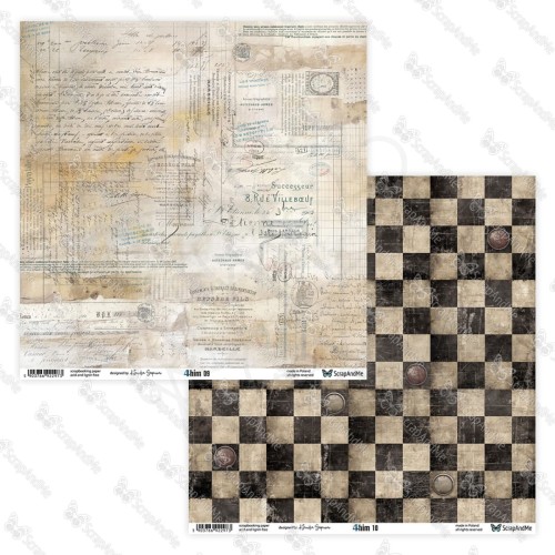 Papier do scrapbookingu 30x30 4 him 09/10 ScrapAndMe