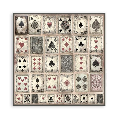 Zestaw papierów do scrapbookingu 20x20 Master of Magic Tła SBBS123 Stamperia