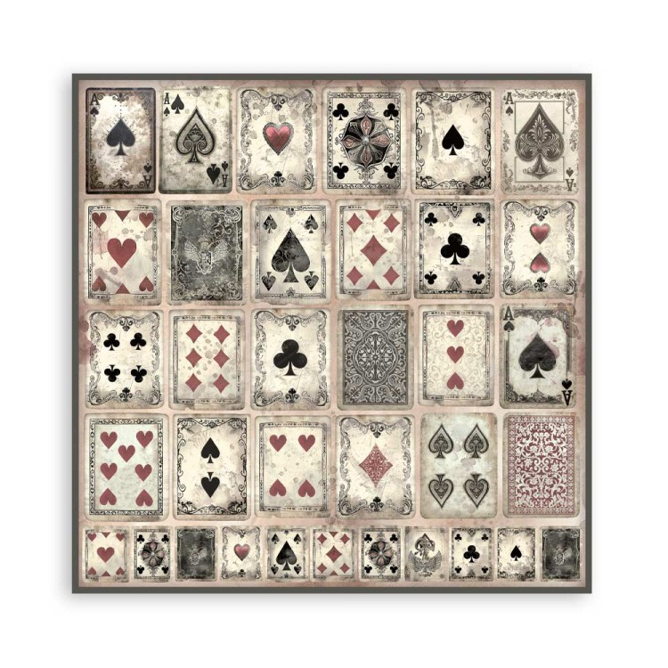 Zestaw papierów do scrapbookingu 20x20 Master of Magic Tła SBBS123 Stamperia