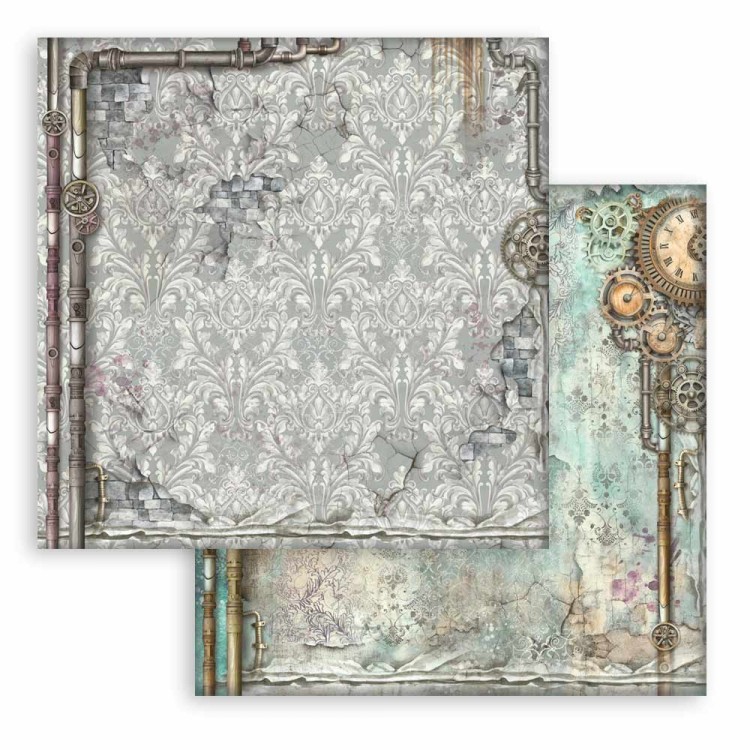 Zestaw papierów do scrapbookingu 20x20 Master of Magic Tła SBBS123 Stamperia