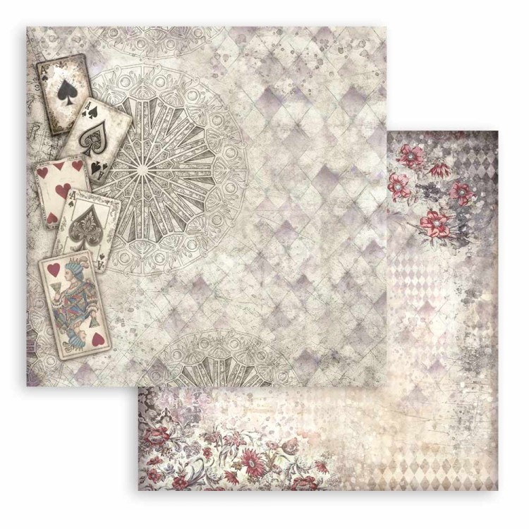 Zestaw papierów do scrapbookingu 20x20 Master of Magic Tła SBBS123 Stamperia