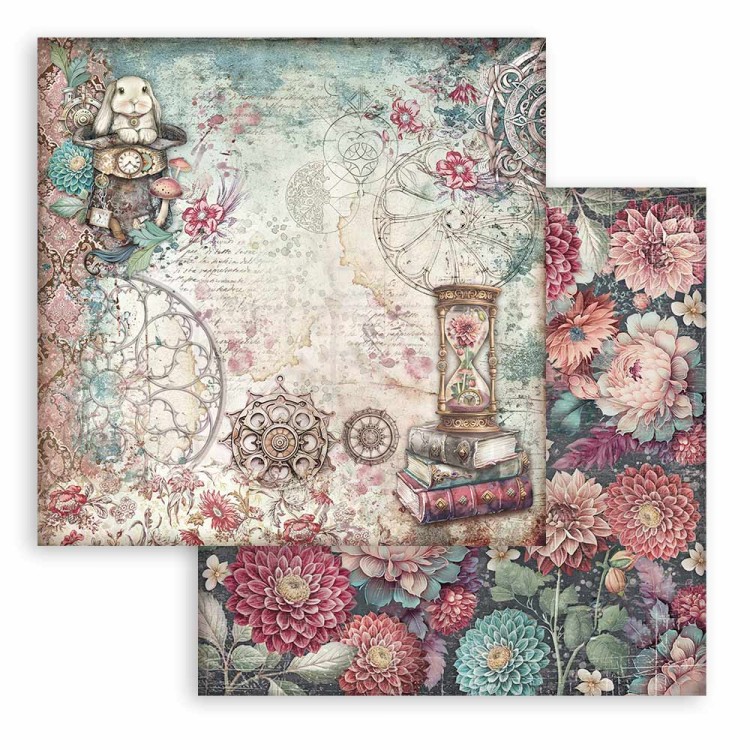 Zestaw papierów do scrapbookingu 20x20 Master of Magic SBBS122 Stamperia
